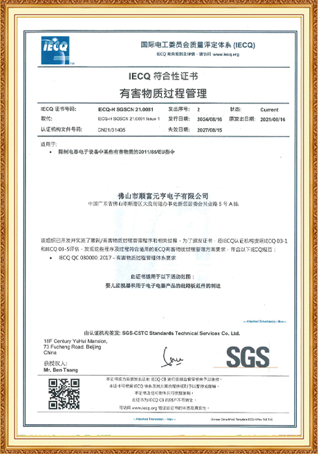 Certificate Of Honor