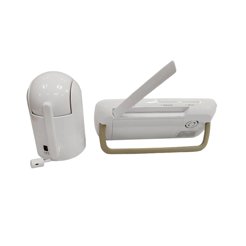 What environmentally friendly and safe materials are used in baby monitor processing?